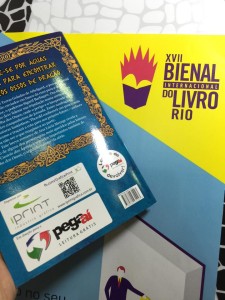 O registro do Pegaí na Bienal do Rio foi feito pelo editor da Draco, Erick Sama.