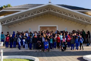 Visita do escritor JOrge Luis Martins ao Instituto João XXIII 