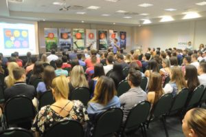 O coordenador do Pegaí realizou uma apresentação aos calouros